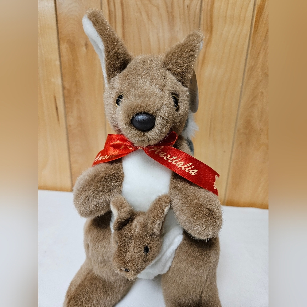 NWT Sunwood Souvenir Kangaroo Joey Koala Plush Stuffed Animal Australia 13" - Picture 8 of 12